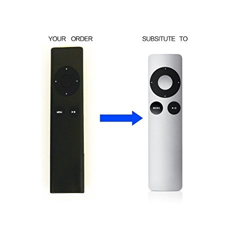 New Replacement Remote Controller compatible for A-p-p-l-e Mac Music System TV iPhone ( MC377LL/A )