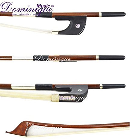 Top 4/4 #DM2629 Double Bass Bow Top Brazil Wood German Type