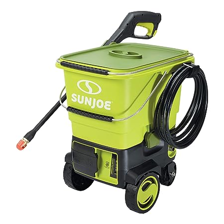 Sun Joe SPX6001C-XR 1160 PSI Max Cordless Pressure Washer, Kit (w/5.0-Ah Battery   Quick Charger)