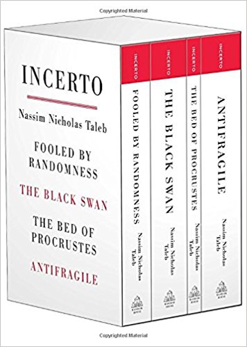 Incerto: Fooled by Randomness, The Black Swan, The Bed of Procrustes, Antifragile