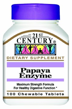 Papaya Enzyme, 100 Chewable Tablets