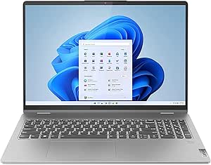 Lenovo IdeaPad Flex 5 16ABR8 | 16" WUXGA IPS Touchscreen Laptop | AMD Ryzen 7 7730U | 16GB RAM | 1TB NVMe M.2 SSD | Backlit Keyboard | Fingerprint Reader | Windows 11 Home (Renewed)