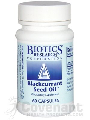 Biotics Research Blackcurrant Seed Oil -- 60 Capsules
