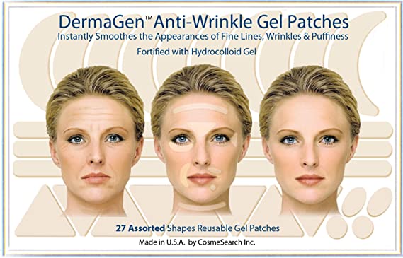 DermaGen Anti-Wrinkle Patches with Hydrocolloid Gel (Assorted)