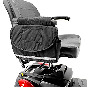 Deluxe Armrest Saddle Bag for Pride Scooter or Powerchair J200 - Top Seller