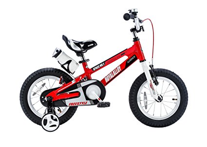 RoyalBaby Space No. 1 Aluminum Kids Bikes 12 inch, 14 inch, 16 inch, 18 inch, Boy's Bike and Girl's Bicycles, Gift for Kids