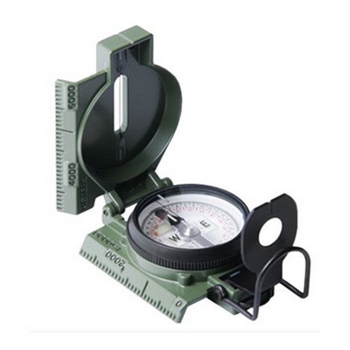 Phosphorescent Lensatic Compass