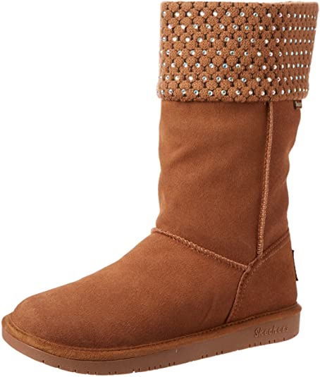 Skechers Women's Shelby's-Mid Diamond Snow Boot