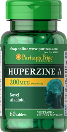 Puritan's Pride Huperzine A 200 mcg-60 Tablets