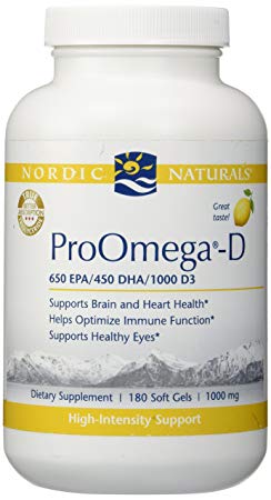 Nordic Naturals-Pro Omega-D 1000mg - 180