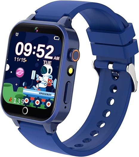 Smart Watch for Kids, Toys Game Watch for Age 4-12 Kids, Toddler Watch with Alarm Clock Music Video Player Camera Pedometer, Boys Girls Birthday Gift for 4-12 Year Old