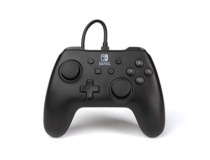 Nintendo Switch Wired Controller/Gamepad - Matte Black