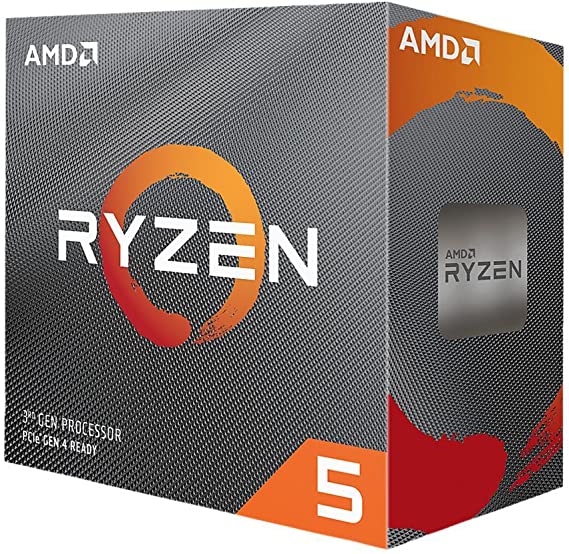 AMD Ryzen 5 3600 6-core, 12-Thread Unlocked Desktop Processor with Wraith Spire Cooler