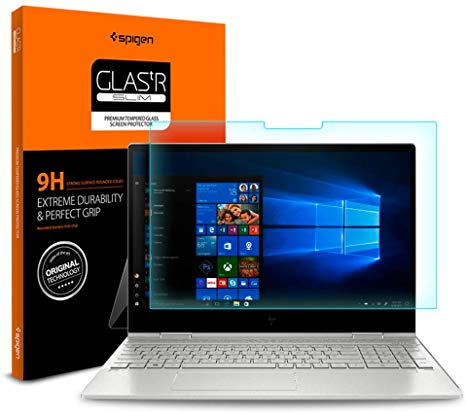 Spigen Tempered Glass Screen Protector Designed for HP Envy x360 15M (15.6inch) Only Compatible with 15M-DS0011DX / 15M-DR0012DX / 15M-DR0011DX [1PACK]