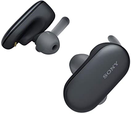 Sony WF-SP900 True Wireless Sports Headphones for Total Freedom with IPX8 Waterproof Rating and 4 GB Internal Memory - Black