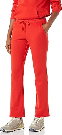 Amazon Essentials Women's Fleece Straight Leg Sweatpant (Available in Plus Size)