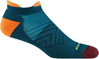 Darn Tough (Style 1039) Men's No Show Tab Ultra-Lightweight with Cushion Run Sock