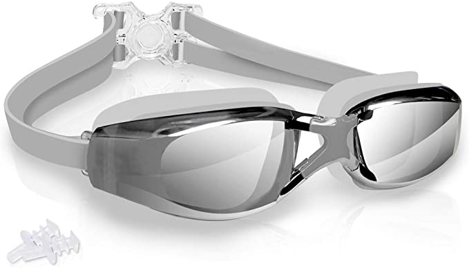 arteesol Swimming Goggles, No Leaking Swim Goggle Clear Anti-Fog UV Protection with Protective Case & Earplug