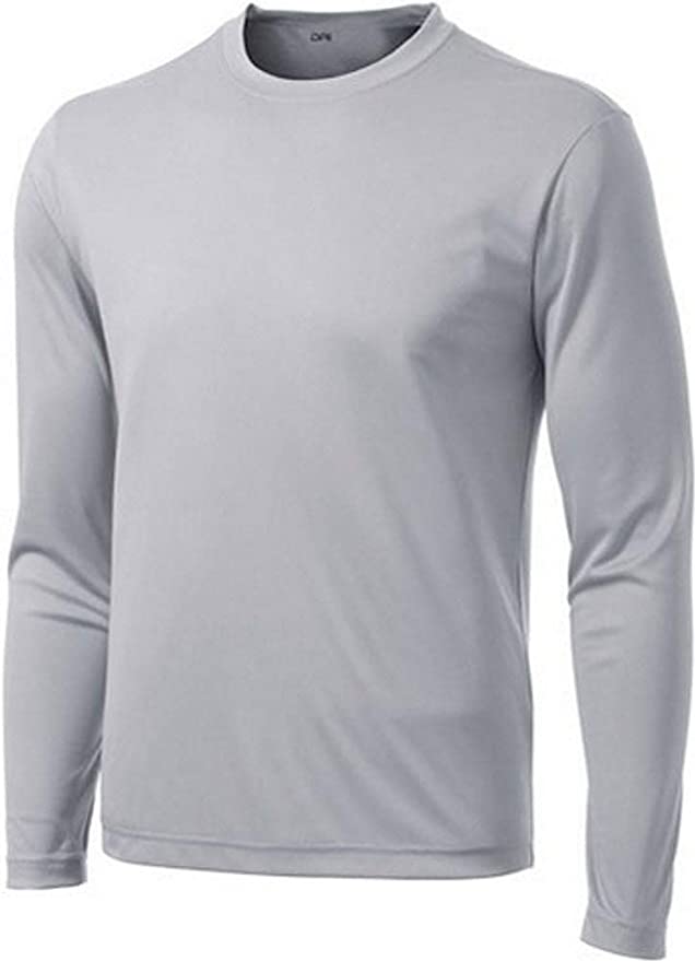 DRI-Equip Long Sleeve Moisture Wicking Athletic Shirts