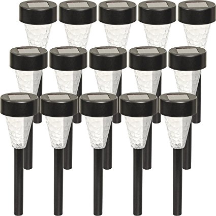 Westinghouse Omni Solar Powered LED Pathway Lights (Dark Gray, 15 Pack)