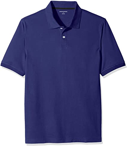 Amazon Essentials Men's Regular-Fit Cotton Pique Polo Shirt