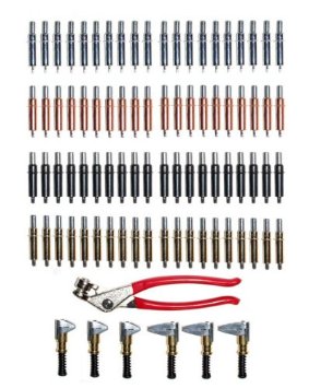 Boulderfly Cleco Fastener Deluxe Kit - Cleco Fasteners, Side Clamps, and Padded Pliers