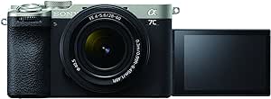 Sony Alpha 7C II Full-Frame Interchangeable Lens Camera Lens Kit - Silver