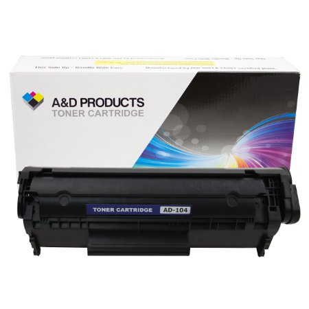 A&D Products Compatible Replacement for Canon 104 Toner Cartridge (2000 Yield, Black)