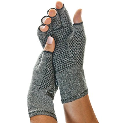 IMAK Compression Active Arthritis Gloves, Original with Arthritis Foundation Ease of Use Seal, Medium