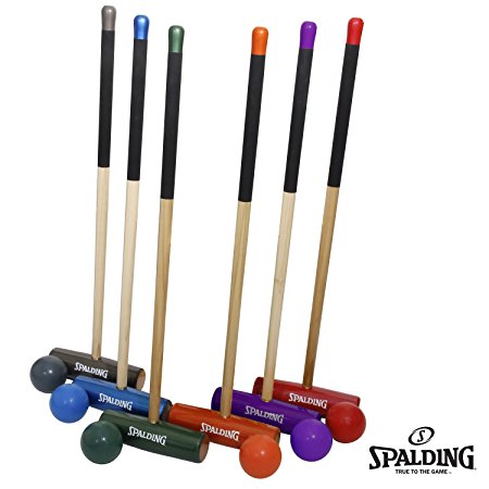Spalding Professional 6-Player Croquet Set