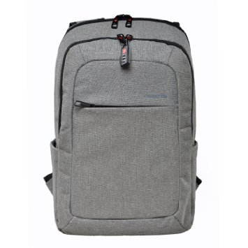 Kopack Slim Business Laptop Backpacks Travel Rucksack Daypack with Tear Resistant Design Travel Bags Knapsack fits up to 15.6 Inch Laptop Macbook Computer Backpack in Gray