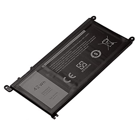 Battery Compatible with DELL WDX0R Inspiron 15 5565 5567 5568 5578 7560 7570 7579 7569 13 5368 5378 7368 7378 17 5765 5767 5770 Fits 3CRH3 T2JX4 FC92N CYMGM -12 Months Warranty