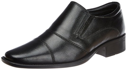 Hush Puppies Men's Hpo2 Flex Black Leather Formal Shoes - 8 UK/India (42 EU)(8546604)