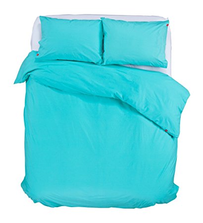 SWENYO Duvet Cover (Teal, Queen/Full)