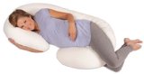 Leachco Snoogle Total Body Pillow White