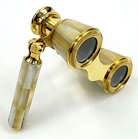 Brass Binocular Mother of Pearl - Opera Binocular By NauticalMart