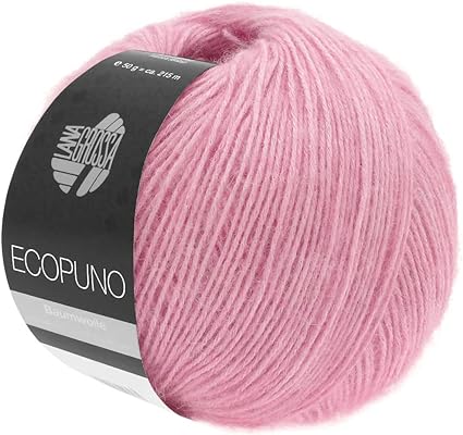 Lana Grossa Ecopuno, 21 Carnation Yarn