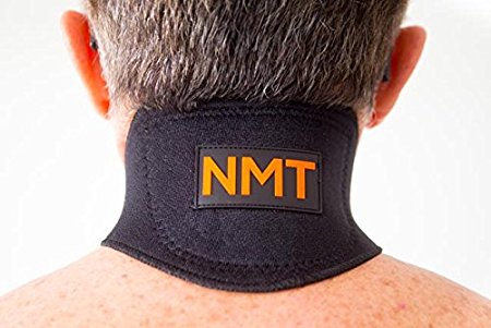 "NMT Neck Brace" ~ Neck Pain  - Headache Relief ~ Physical Therapy ~ Tourmaline Remedy for Stiff Neck ~ Cervical Collar  - Adjustable ~ New Natural Healing Device for Men and Women.