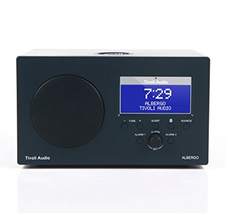 Tivoli Audio Albergo Bluetooth Clock Radio (GRAPHITE)