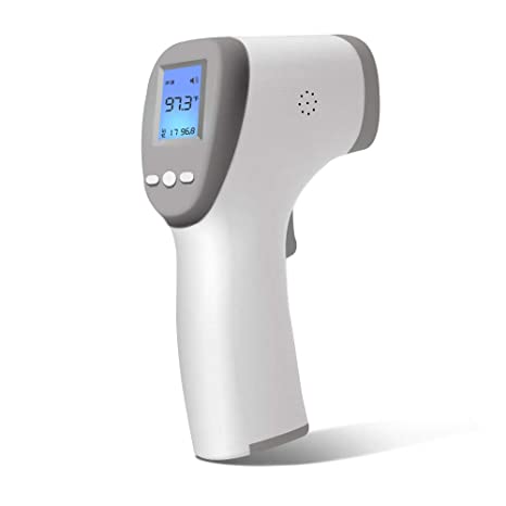 Infrared Thermometer Non-Contact Digital Temperature Gun with LCD Display for Baby and Adults