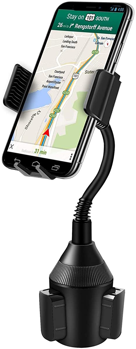 Vansky Car phone holder, Dashboard Windscreen Car Mount Cradle with A Long Flexible Neck for Cell Phones iPhone XR /11 Pro/11 Pro Max/XS/Max/X/8/7 Plus/Samsung Galaxy