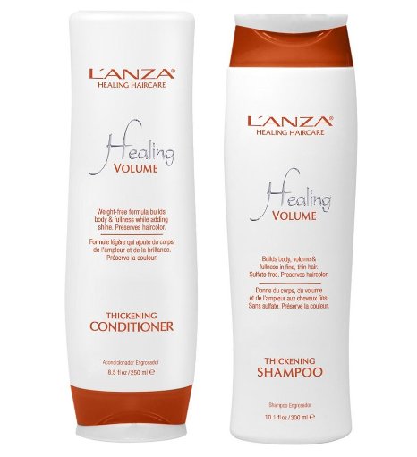 Lanza Healing Volume Thickening Shampoo 10.1 oz & Conditioner 8.5 oz DUO