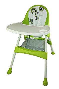 Baby Diego 2-in-1 High Chair, Green