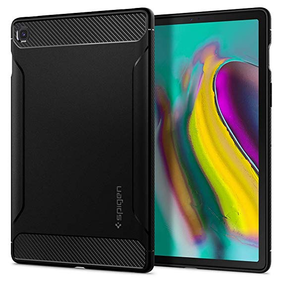 Spigen Rugged Armor Designed for Samsung Galaxy Tab S5e Case (2019) - Matte Black