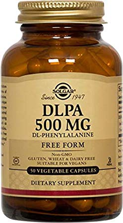 Solgar – DLPA 500 mg, 50 Vegetable Capsules