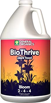 General Hydroponics Gh5133 Bio Thrive Bloom, Gallon fertilizers, 1 Gallon, Natural