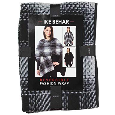 Ike Behar Ladies' Reversible Fashion Wrap,One Size