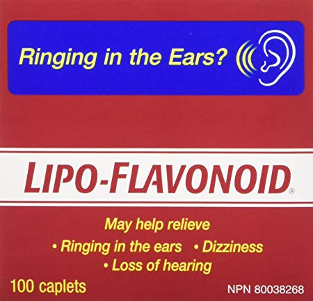 Lipo-Flavonoid Ear Health Supplement, 100 Count
