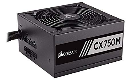 Corsair CX Series 750 Watt ATX/EPS Modular 80 Plus Bronze ATX12V/EPS12V 744 Power Supply (CX750M)