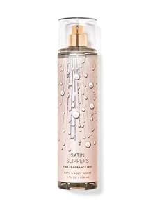 Bath & Body Works Satin Slipper Fine Fragrance Body Spray Mist, Warm Vanilla Sugar (Satin Slippers)